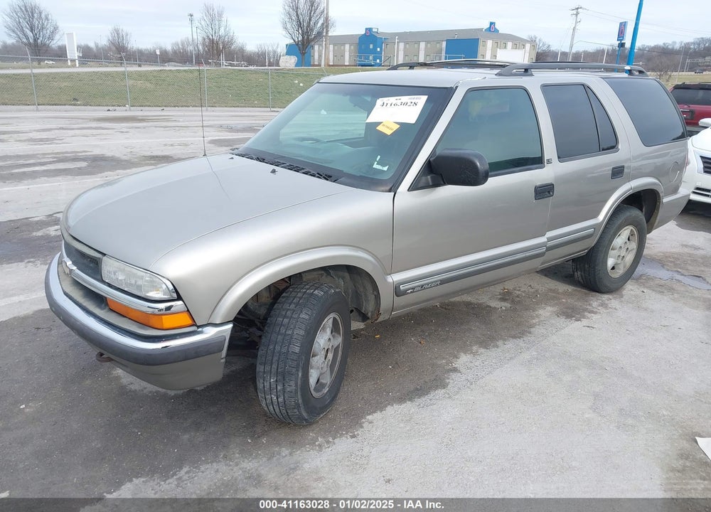 2000 CHEVROLET BLAZER LS VIN: 1GNDT13WXY2368305