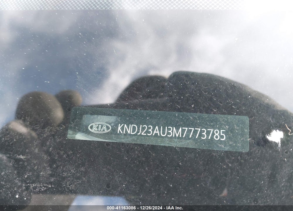 2021 KIA SOUL !/+/S VIN: KNDJ23AU3M7773785