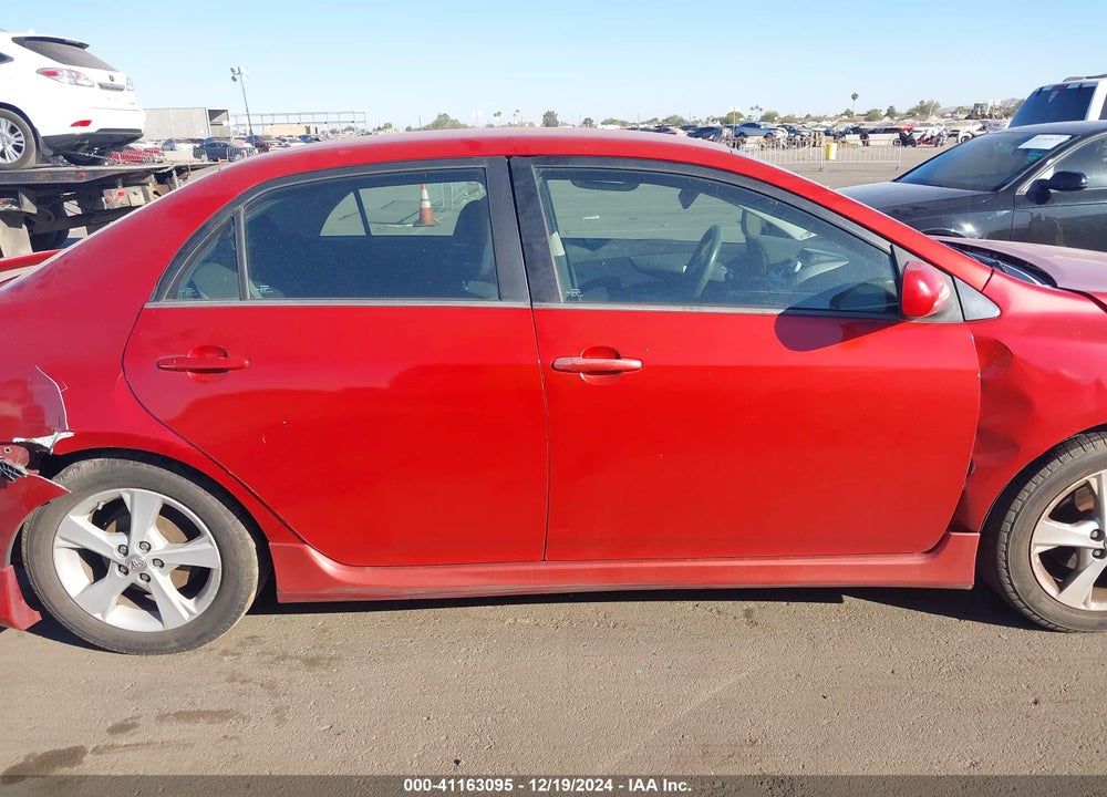 2012 TOYOTA COROLLA S VIN: 5YFBU4EE5CP031800