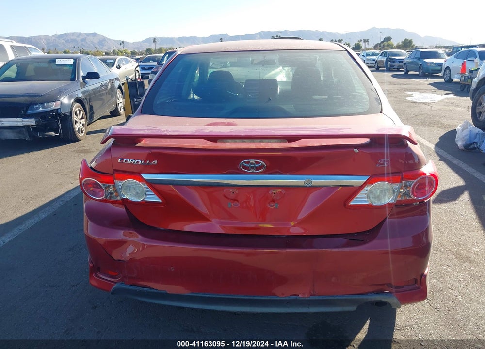 2012 TOYOTA COROLLA S VIN: 5YFBU4EE5CP031800