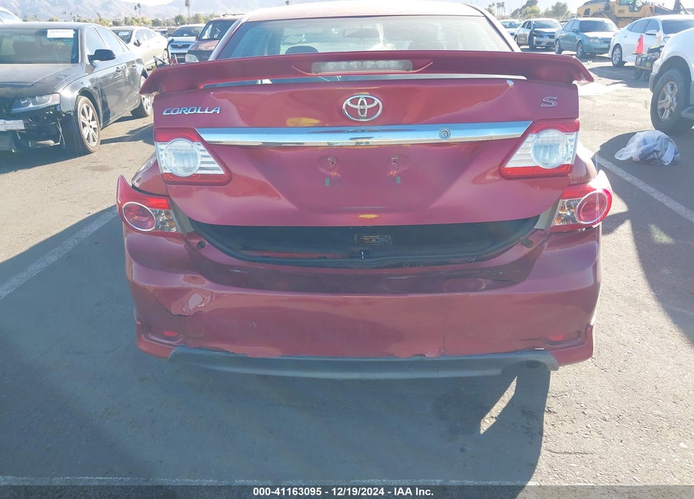 2012 TOYOTA COROLLA S VIN: 5YFBU4EE5CP031800