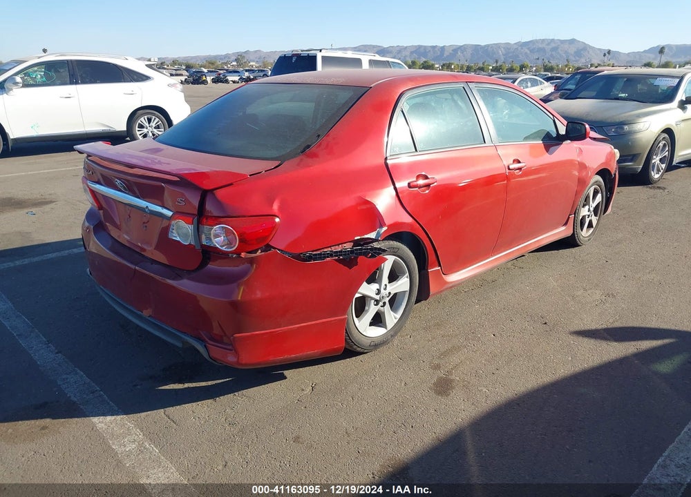 2012 TOYOTA COROLLA S VIN: 5YFBU4EE5CP031800