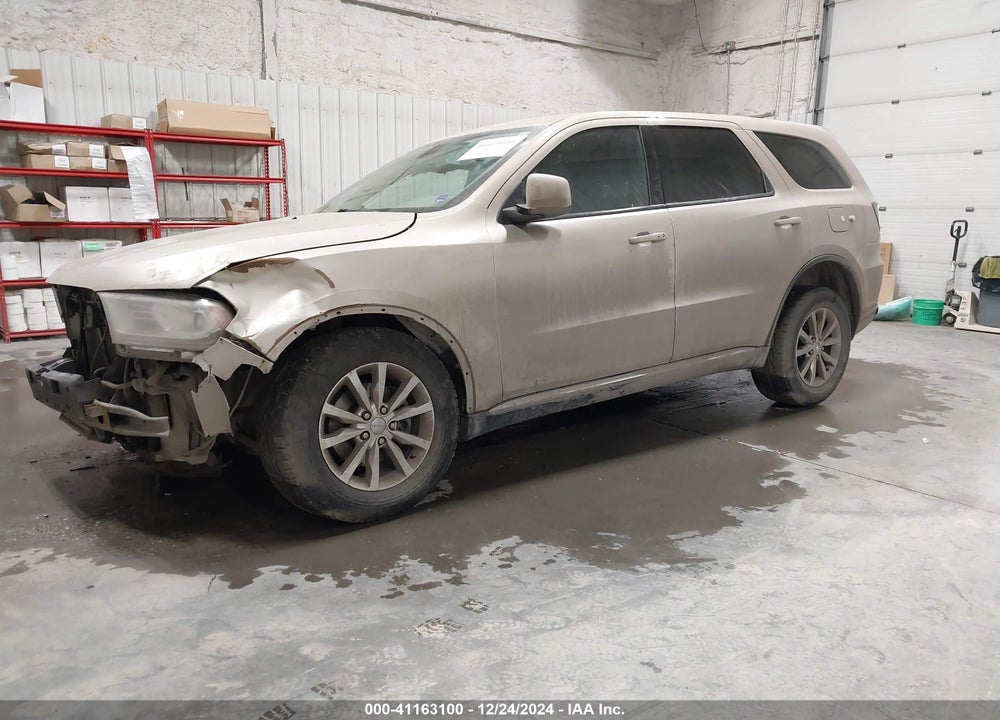 2014 DODGE DURANGO VIN: 1C4RDJAG3EC412755