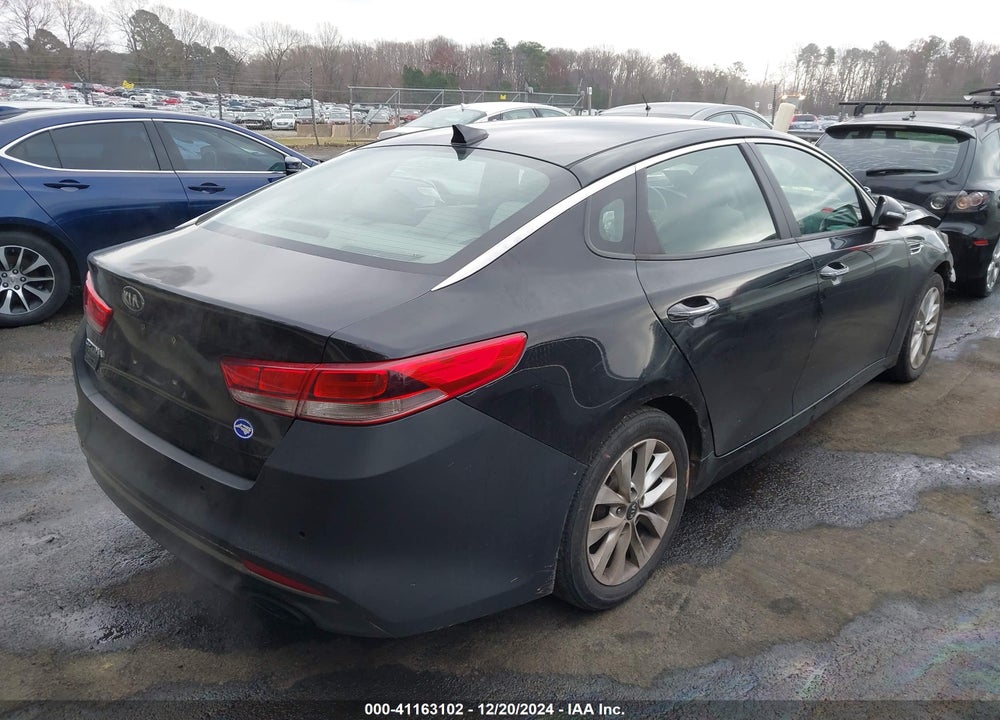 2016 KIA OPTIMA LX VIN: 5XXGT4L33GG045543