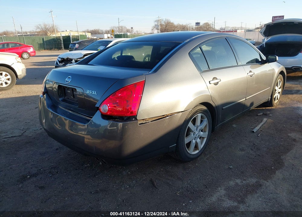 2006 NISSAN MAXIMA 3.5 SL VIN: 1N4BA41E96C819366