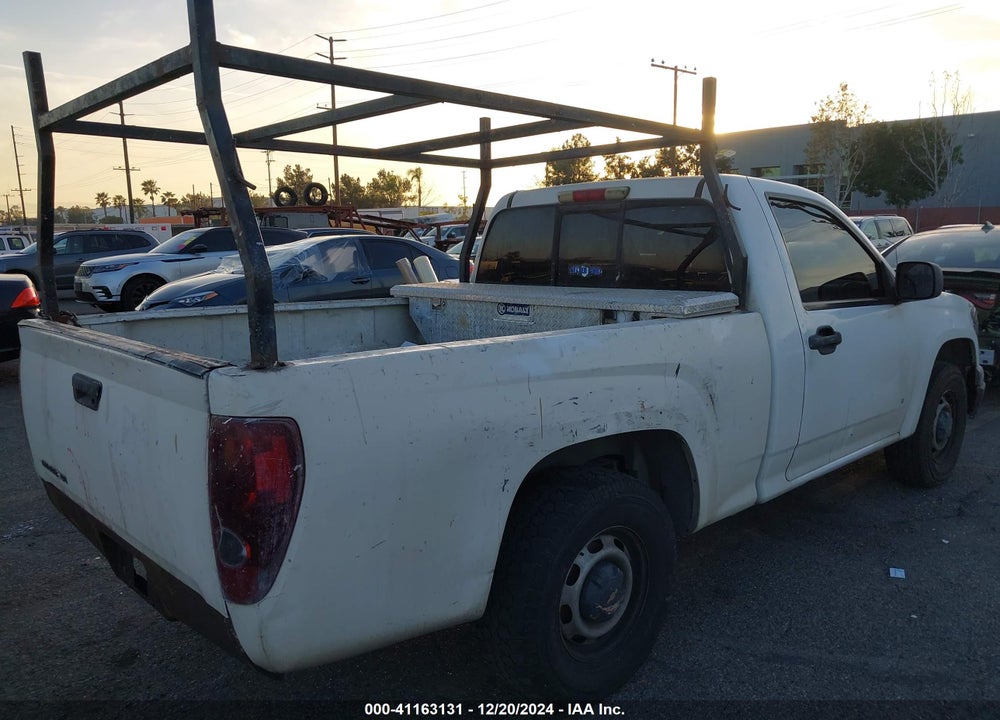 2006 CHEVROLET COLORADO WORK TRUCK VIN: 1GCCS148768314445