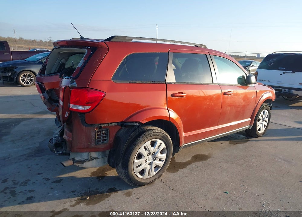 2014 DODGE JOURNEY SE VIN: 3C4PDCAB2ET263749