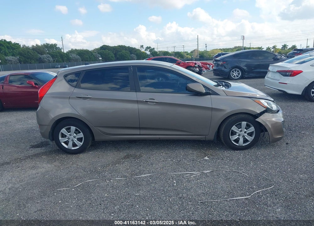 2013 HYUNDAI ACCENT GS VIN: KMHCT5AEXDU131944