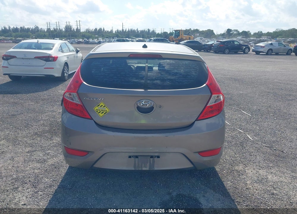 2013 HYUNDAI ACCENT GS VIN: KMHCT5AEXDU131944