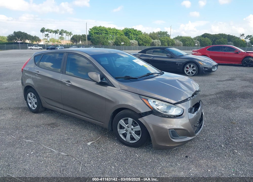 2013 HYUNDAI ACCENT GS VIN: KMHCT5AEXDU131944