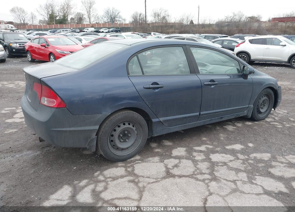 2008 HONDA CIVIC LX VIN: 1HGFA16538L006287