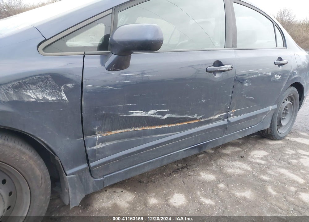 2008 HONDA CIVIC LX VIN: 1HGFA16538L006287
