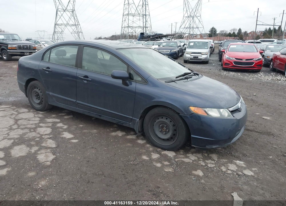 2008 HONDA CIVIC LX VIN: 1HGFA16538L006287