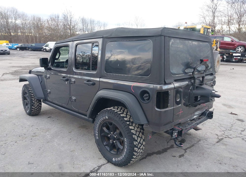 2021 JEEP WRANGLER UNLIMITED WILLYS 4X4 VIN: 1C4HJXDN9MW822281