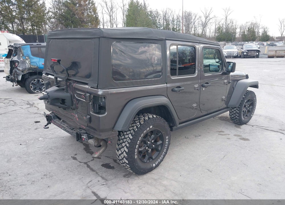 2021 JEEP WRANGLER UNLIMITED WILLYS 4X4 VIN: 1C4HJXDN9MW822281