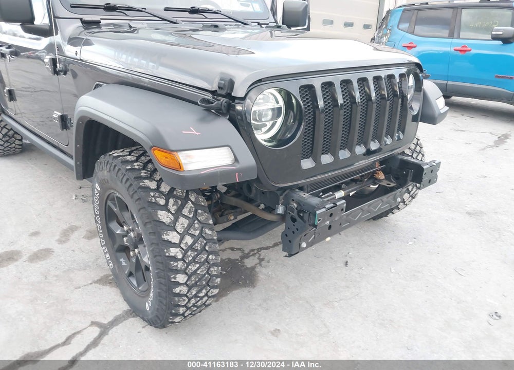 2021 JEEP WRANGLER UNLIMITED WILLYS 4X4 VIN: 1C4HJXDN9MW822281