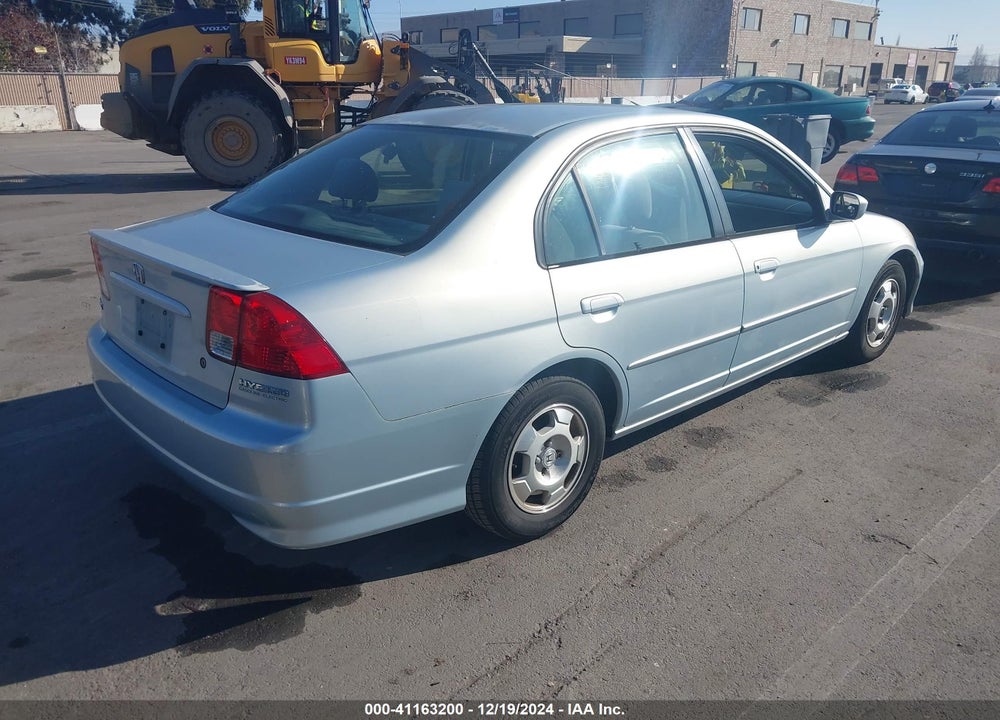 2004 HONDA CIVIC HYBRID VIN: JHMES96664S011612