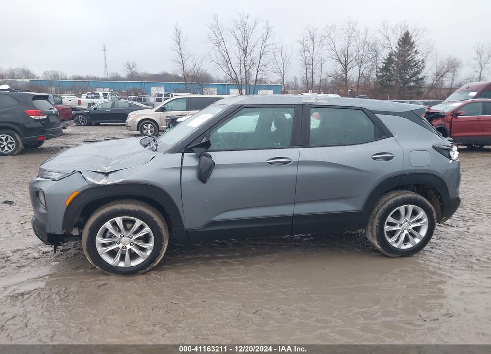 2021 CHEVROLET TRAILBLAZER AWD LS VIN: KL79MNSL3MB133438