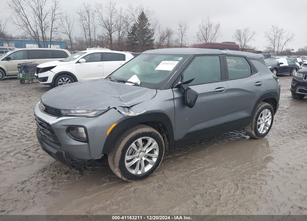 2021 CHEVROLET TRAILBLAZER AWD LS VIN: KL79MNSL3MB133438