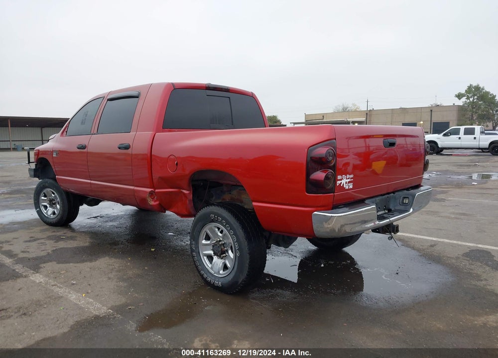 2008 DODGE RAM 2500 VIN: 3D7KS29A78G128078