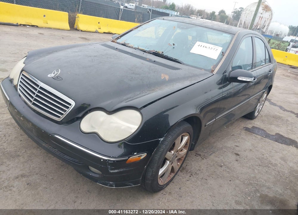 2004 MERCEDES-BENZ C 230 KOMPRESSOR SPORT/SPORT VIN: WDBRF40J64A560111