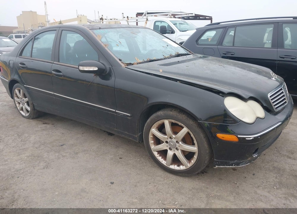 2004 MERCEDES-BENZ C 230 KOMPRESSOR SPORT/SPORT VIN: WDBRF40J64A560111