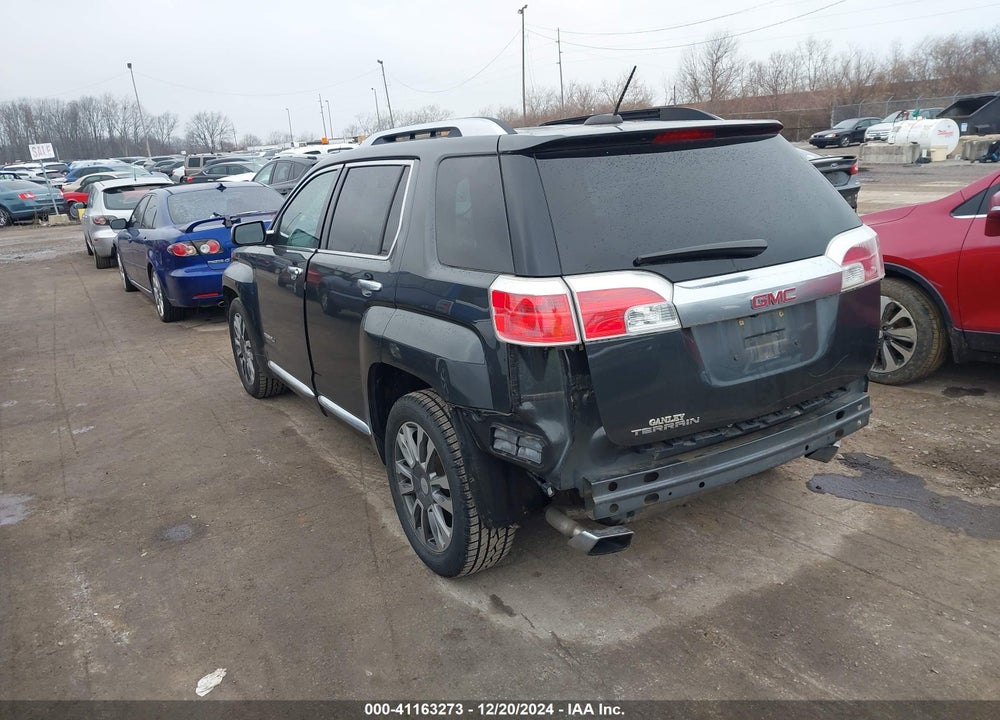 2017 GMC TERRAIN DENALI VIN: 2GKFLRE39H6196598