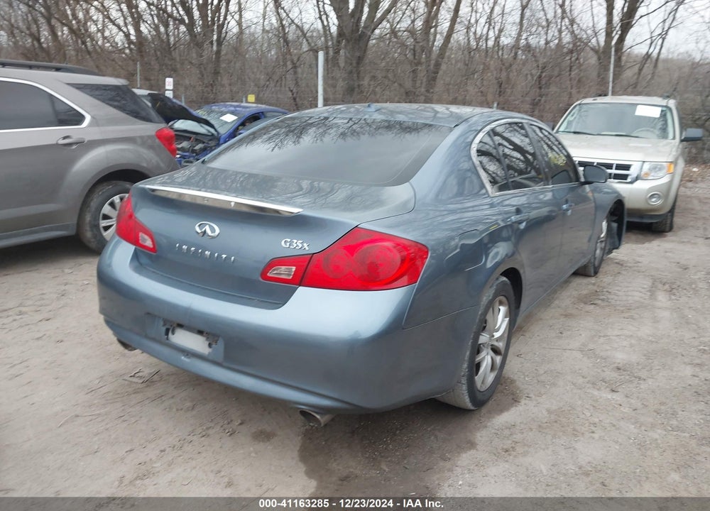 2008 INFINITI G35X VIN: JNKBV61F08M252849