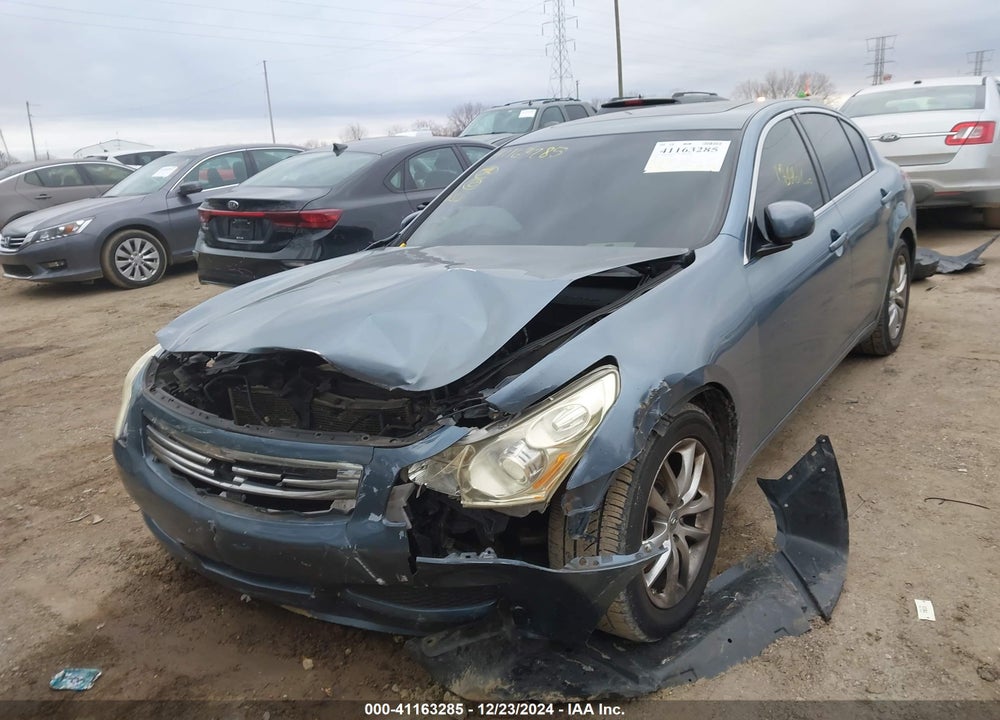 2008 INFINITI G35X VIN: JNKBV61F08M252849