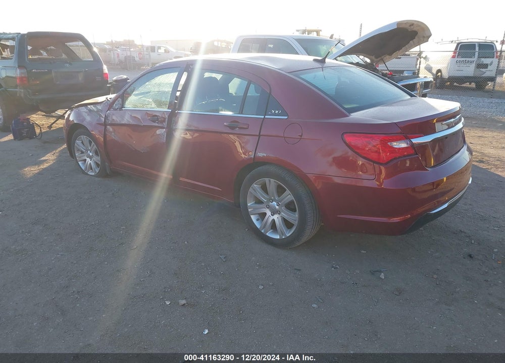 2012 CHRYSLER 200 VIN: 1C3CCBBB7CN288514