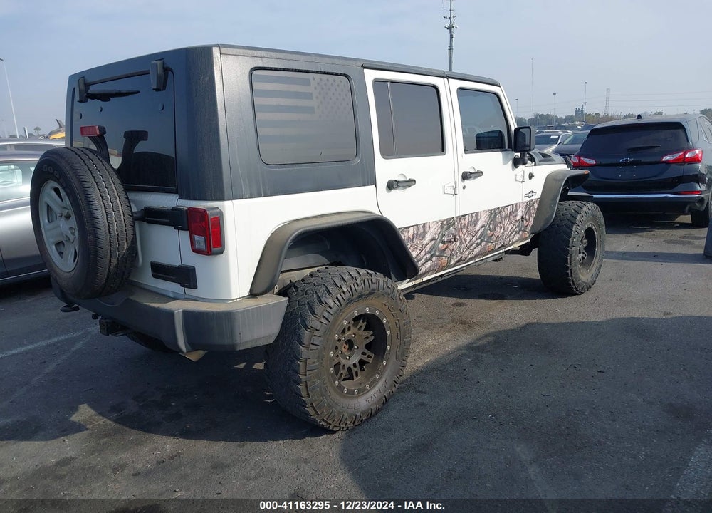 2010 JEEP WRANGLER UNLIMITED SPORT VIN: 1J4BA3H10AL140063
