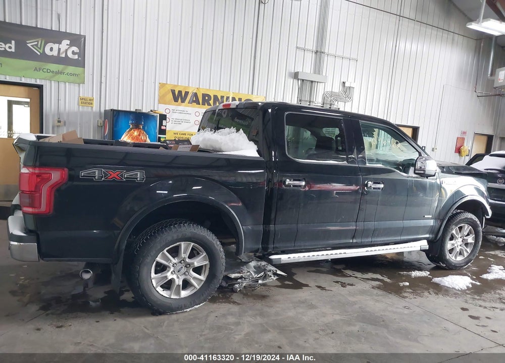 2016 FORD F-150 LARIAT VIN: 1FTEW1EG8GKF51825