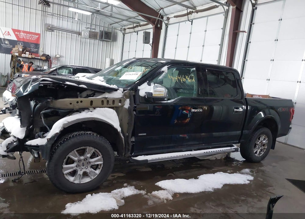 2016 FORD F-150 LARIAT VIN: 1FTEW1EG8GKF51825