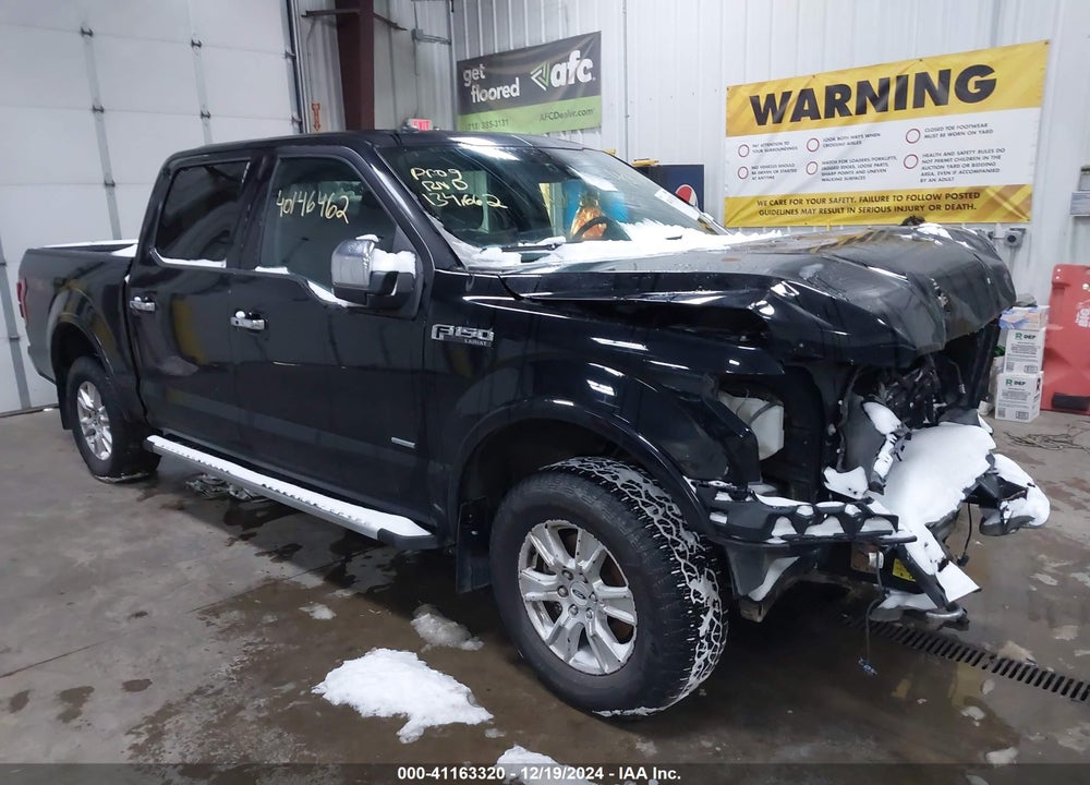 2016 FORD F-150 LARIAT VIN: 1FTEW1EG8GKF51825