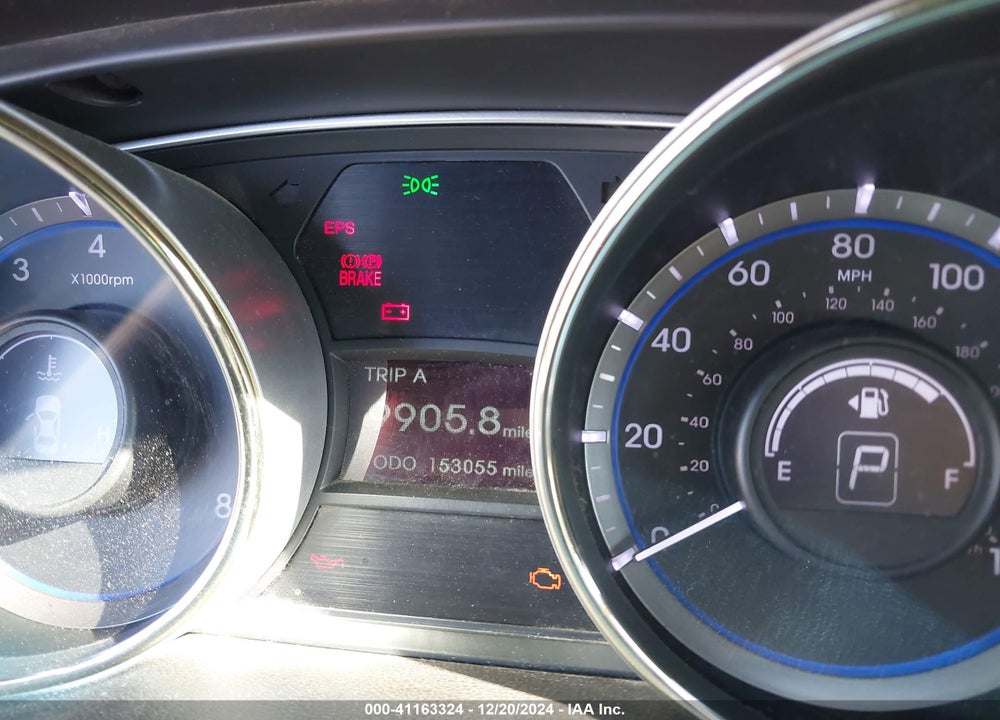 2013 HYUNDAI SONATA GLS VIN: 5NPEB4AC2DH736088