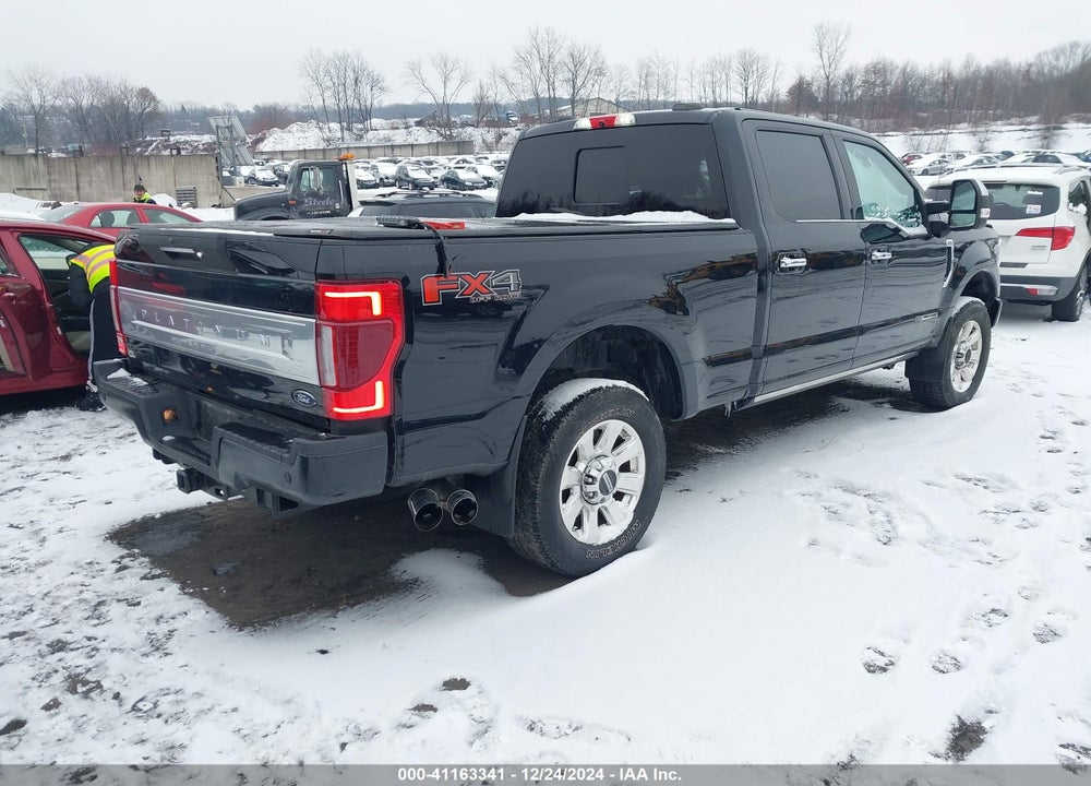 2021 FORD F-250 PLATINUM VIN: 1FT7W2BT0MED65724
