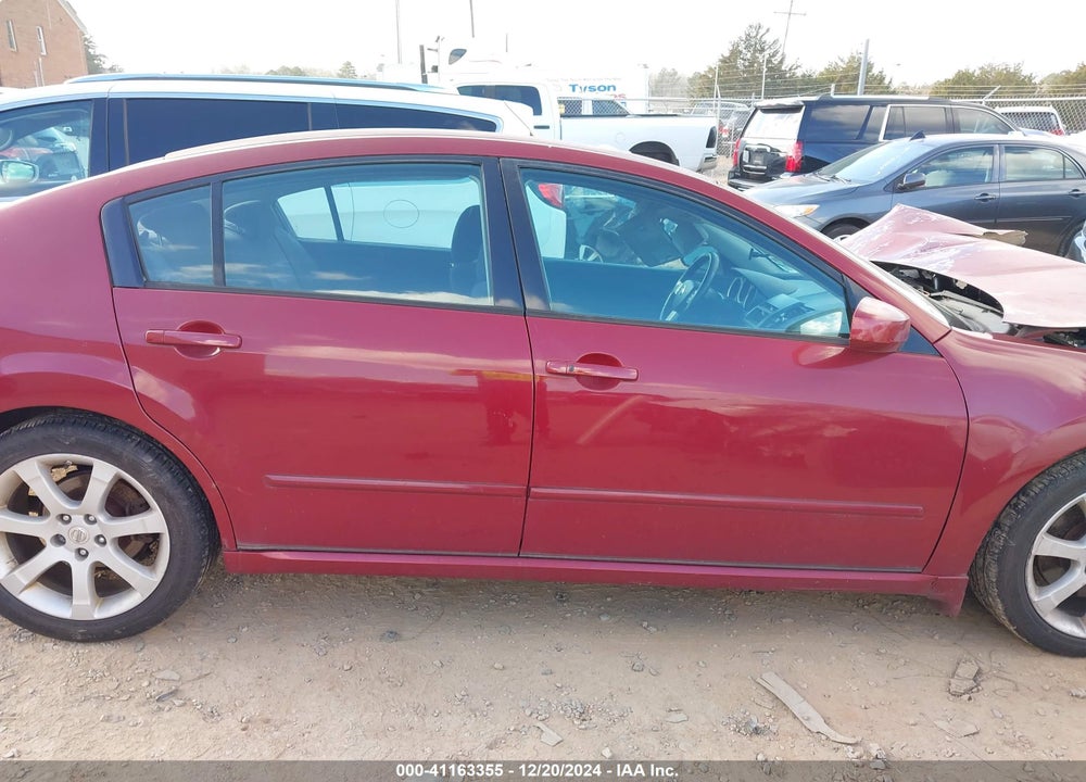 2008 NISSAN MAXIMA 3.5 SE VIN: 1N4BA41E88C803100