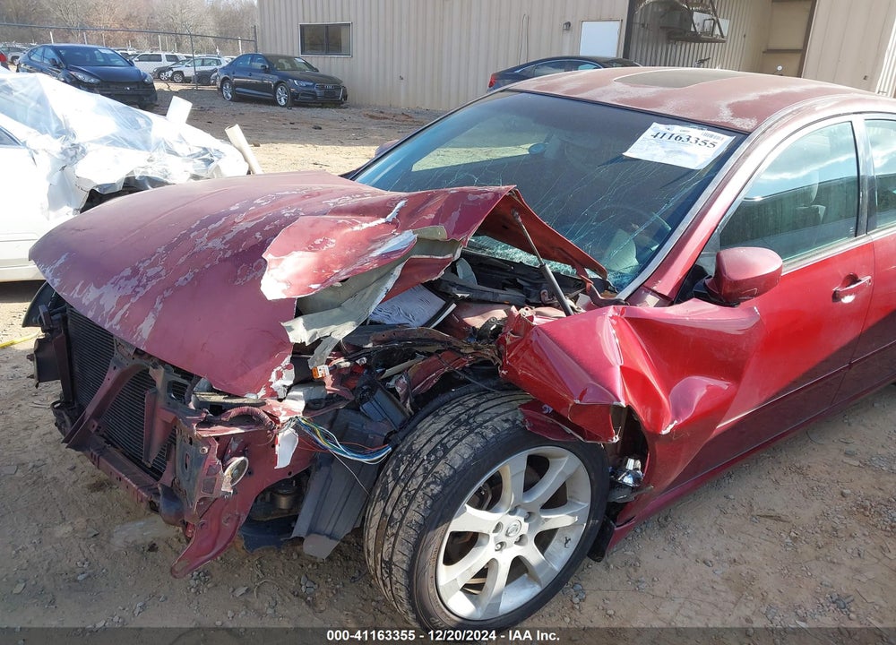 2008 NISSAN MAXIMA 3.5 SE VIN: 1N4BA41E88C803100
