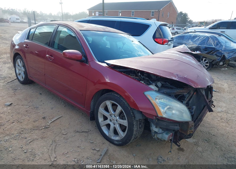 2008 NISSAN MAXIMA 3.5 SE VIN: 1N4BA41E88C803100