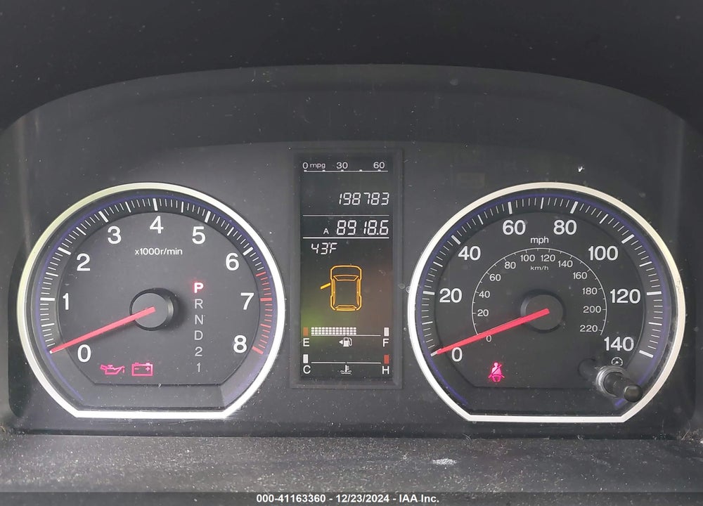 2008 HONDA CR-V EX-L VIN: 5J6RE48748L019396