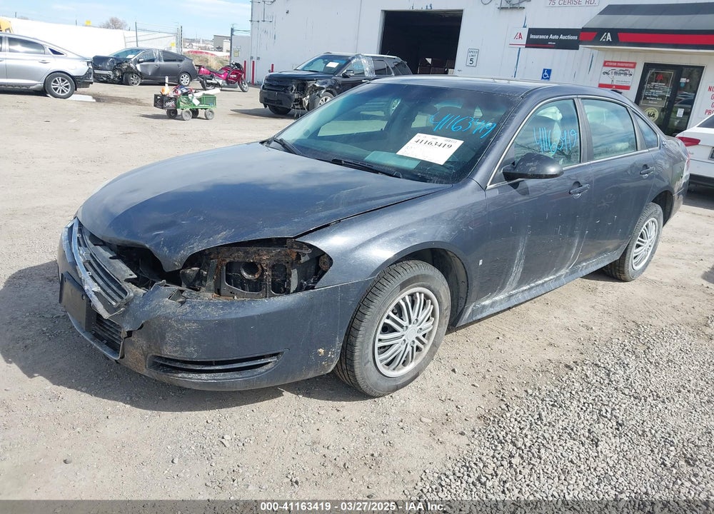 2009 CHEVROLET IMPALA VIN: 2G1WB57K491178450