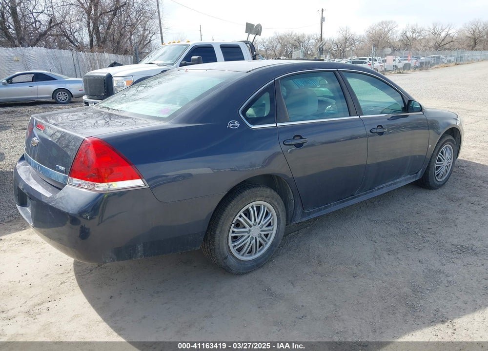 2009 CHEVROLET IMPALA VIN: 2G1WB57K491178450