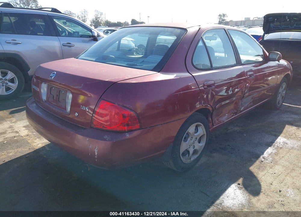 2004 NISSAN SENTRA 1.8S VIN: 3N1CB51D94L878754