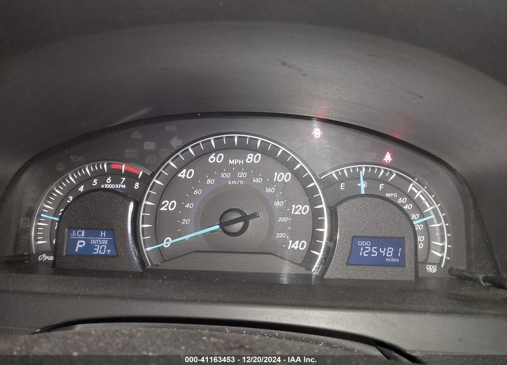 2012 TOYOTA CAMRY VIN: 4T4BF1FK9CR235596