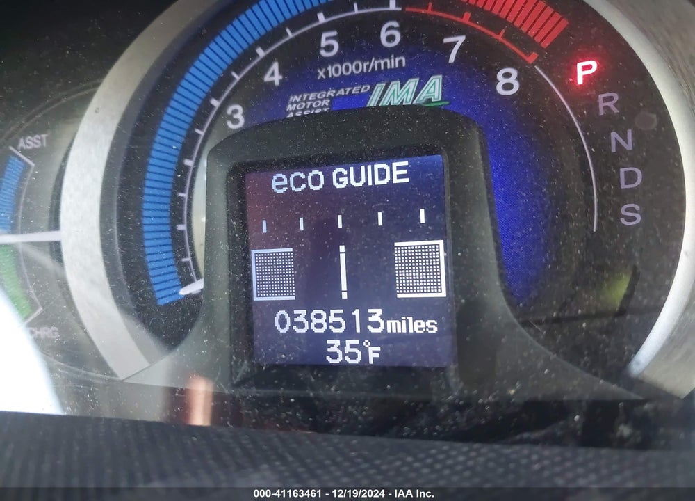 2010 HONDA INSIGHT EX VIN: JHMZE2H73AS040681