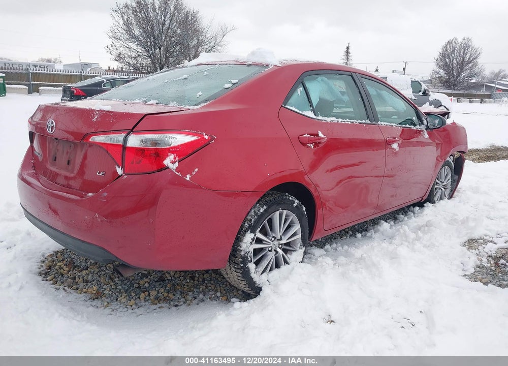 2014 TOYOTA COROLLA VIN: 5YFBURHE5EP089482