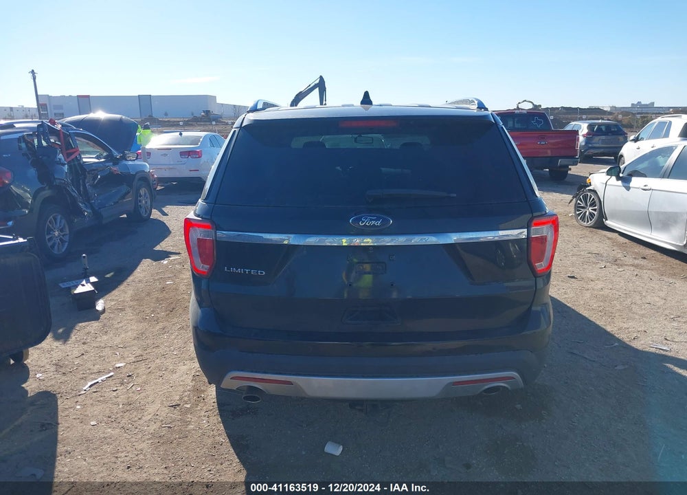 2016 FORD EXPLORER LIMITED VIN: 1FM5K7F89GGA10321