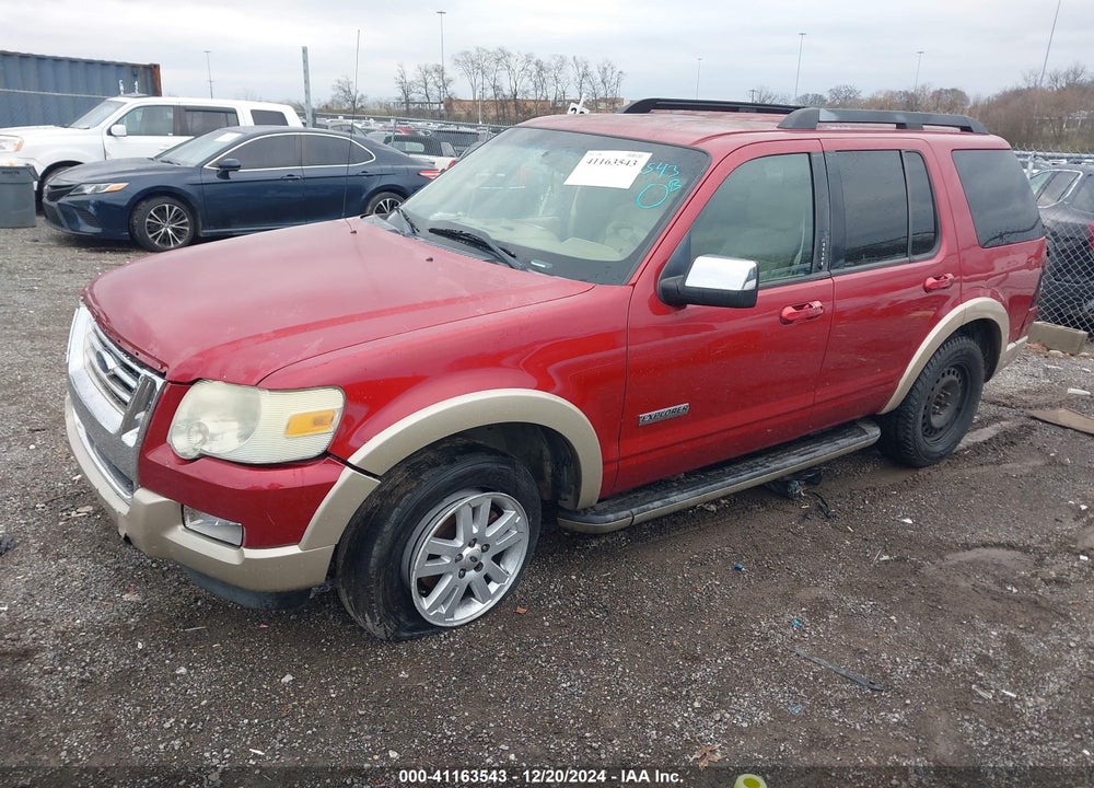 2008 FORD EXPLORER EDDIE BAUER VIN: 1FMEU74E28UB22142