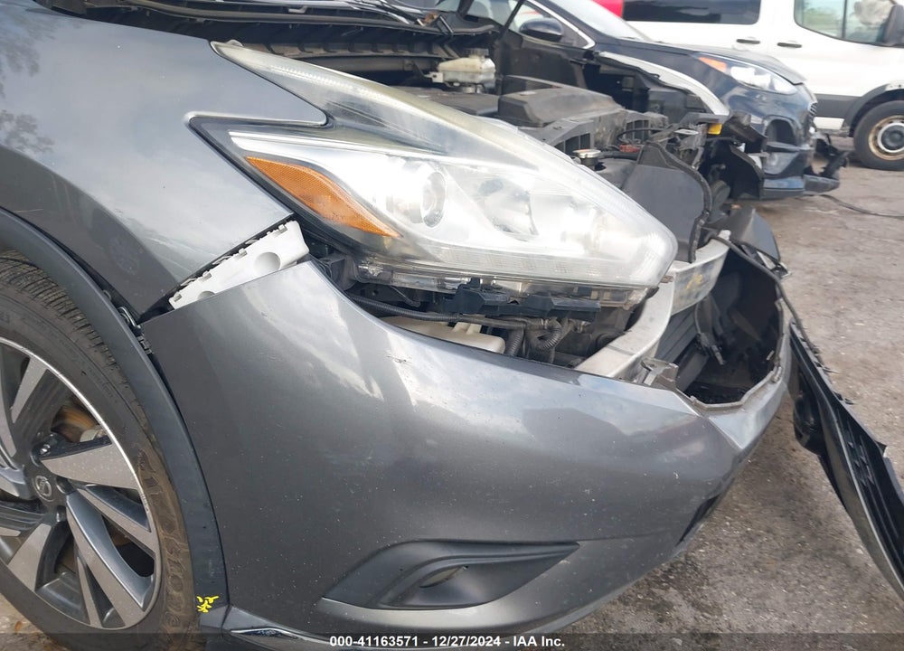 2018 NISSAN MURANO PLATINUM VIN: 5N1AZ2MG4JN190432