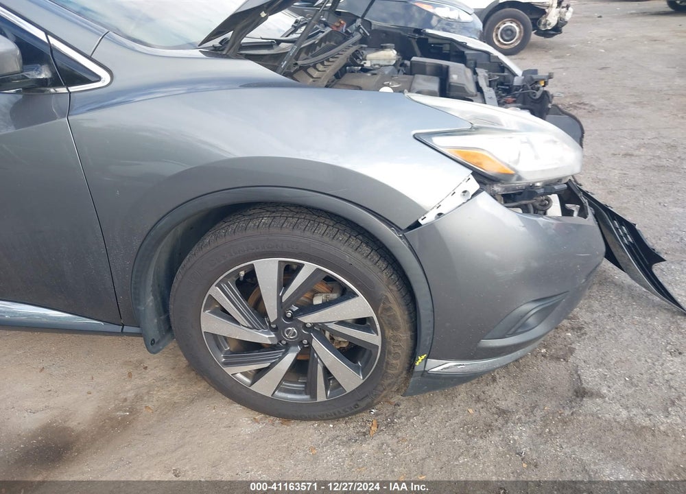 2018 NISSAN MURANO PLATINUM VIN: 5N1AZ2MG4JN190432